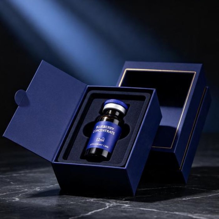 navy-hinged-rigid-box-blueberry-concentrate-vial-custom-packaging