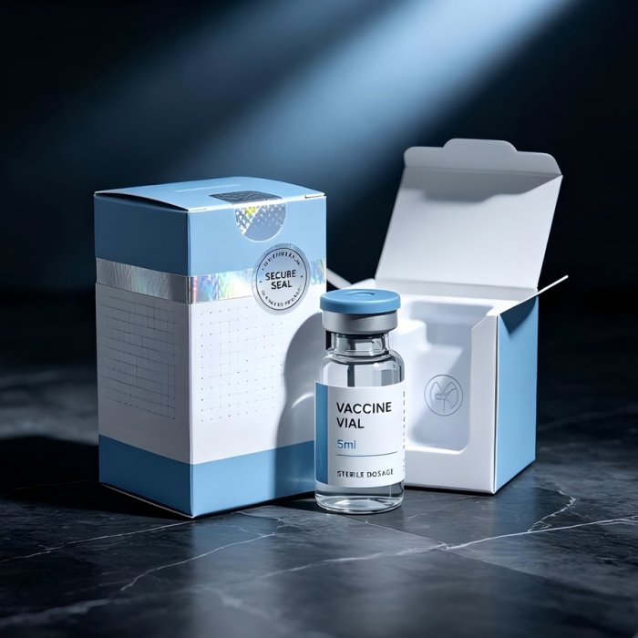 pale-blue-vaccine-vial-carton-anti-tamper-seal-custom-medical-packaging