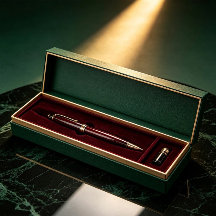 Fountain pen box packaging