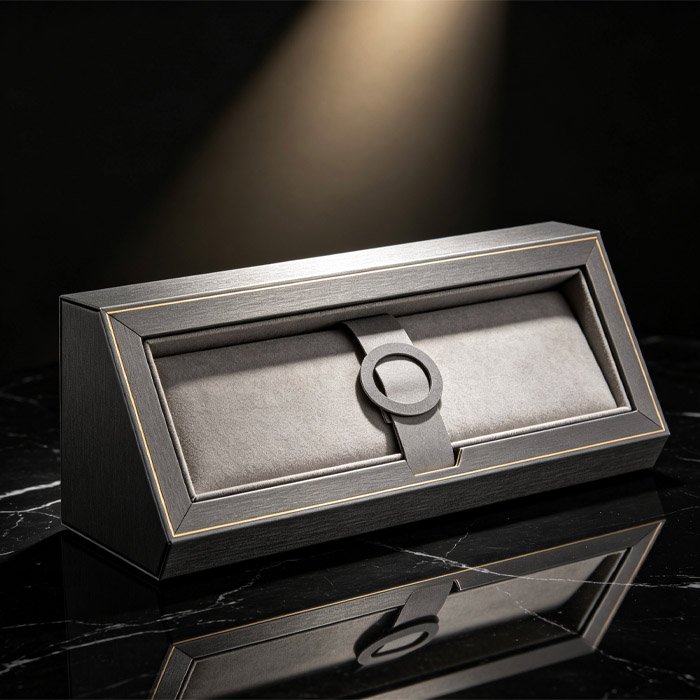 brushed-dark-grey-drawer-watch-box-window