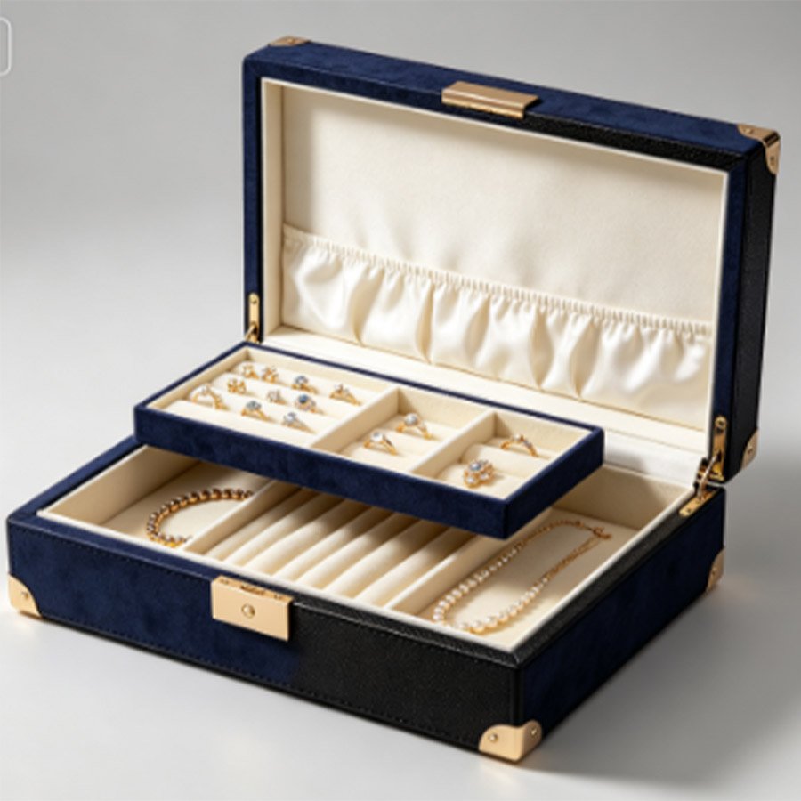 Luxury Travel Jewelry Case — Packaging Introduction