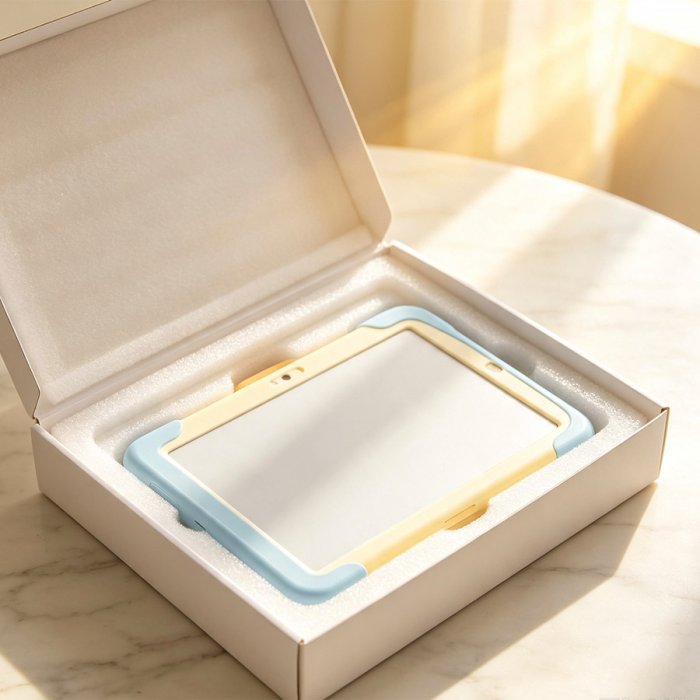 custom-white-magnetic-rigid-box-tablet-device-packaging