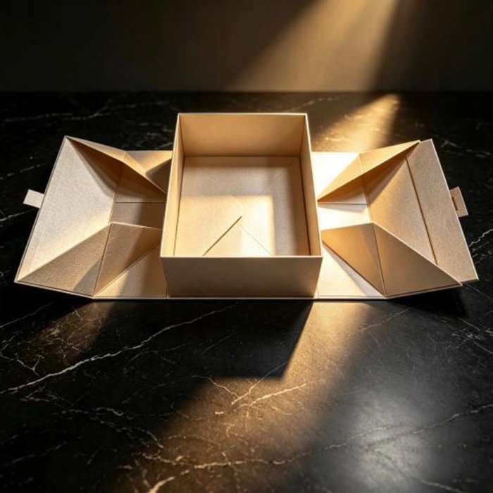 beige-foldable-magnetic-collapsible-gift-box