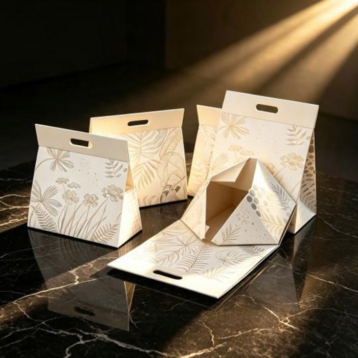 light-floral-foldable-rigid-gift-box-with-handle