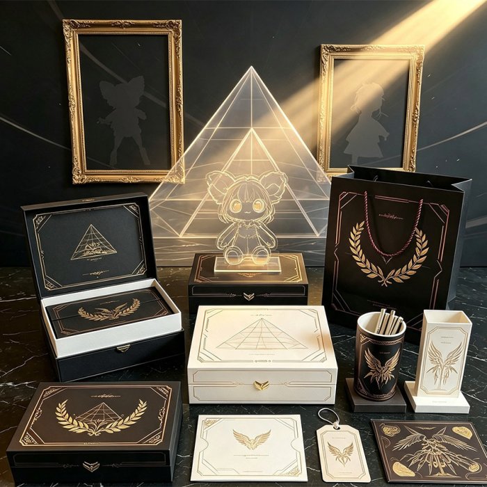 collectible-figurine-custom-rigid-box-display-set