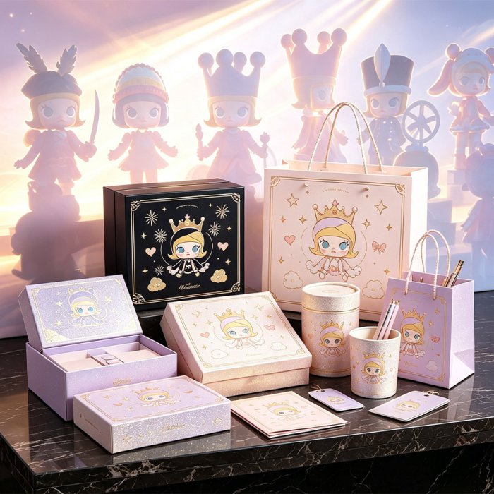 custom-collectible-rigid-box-pink-black-anime-merchandise
