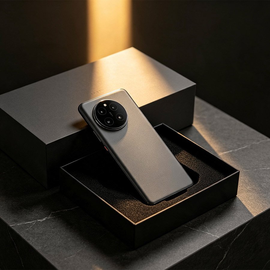 Flip-Lid Magnetic Electronics Gift Boxes