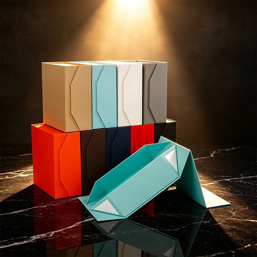 One-Piece Foldable Gift Boxes