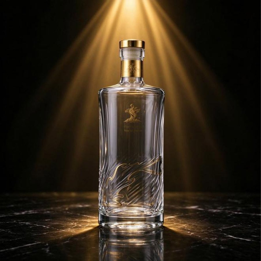 Luxury Spirits Glass Bottle
